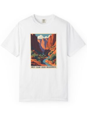 West Clear Creek Wilderness WPA Style Unisex T-shirt