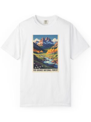 Rio Grande National Forest WPA Style Unisex T-shirt