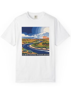 UL Bend National Wildlife Refuge WPA Style Unisex T-shirt