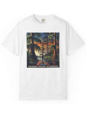 Wambaw Swamp Wilderness WPA Style Unisex T-shirt