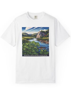 Watercress Darter National Wildlife Refuge WPA Style Unisex T-shirt