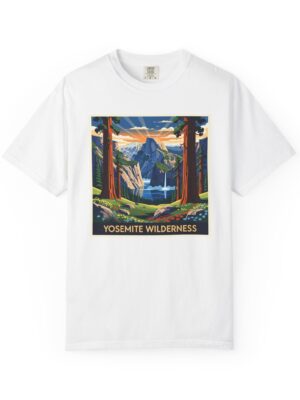 Yosemite Wilderness WPA Style Unisex T-shirt