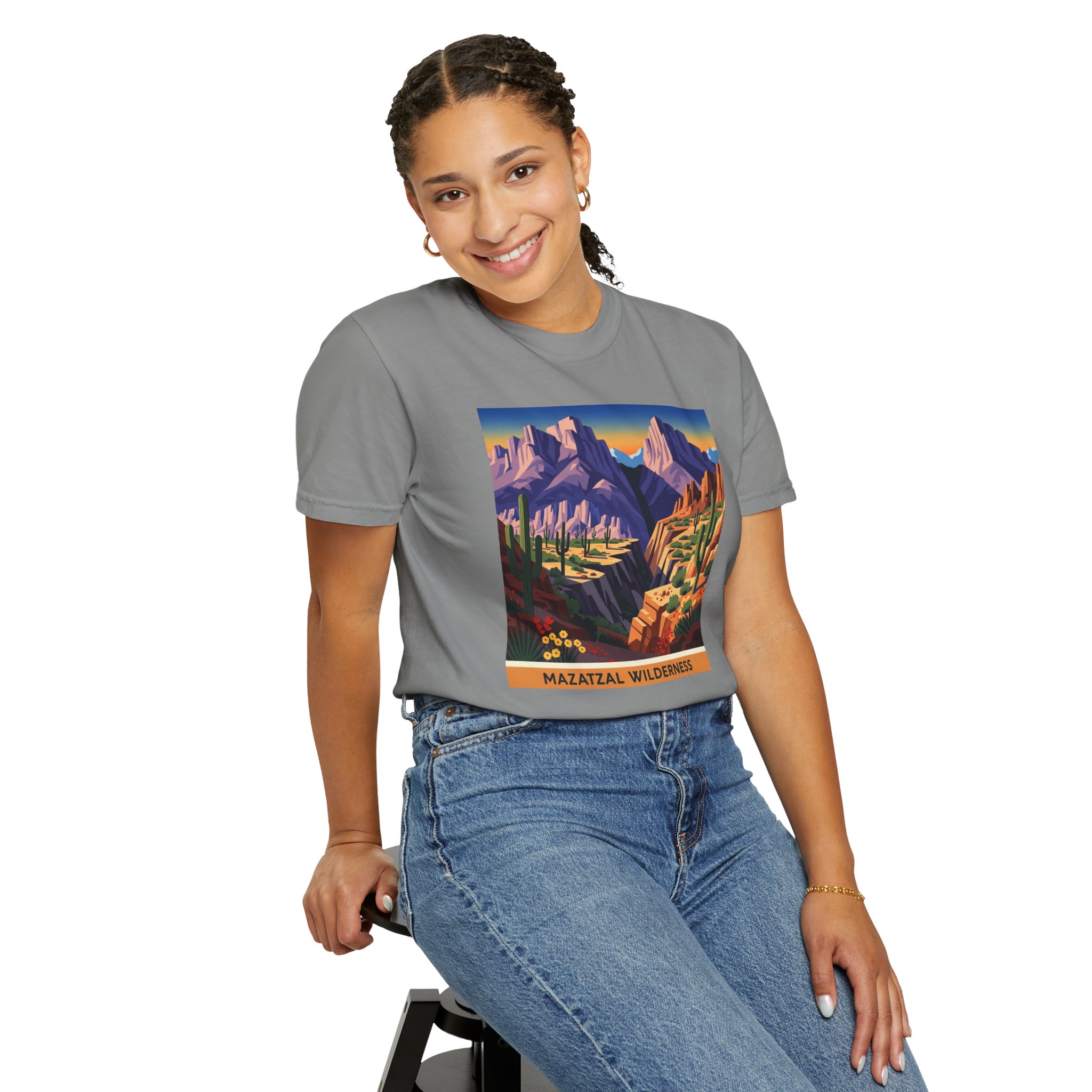 Mazatzal Wilderness WPA Style Unisex T-shirt - Image 11