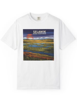 Selawik National Wildlife Refuge WPA Style Unisex T-shirt