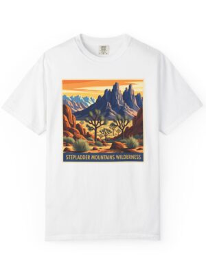 Stepladder Mountains Wilderness WPA Style Unisex T-shirt