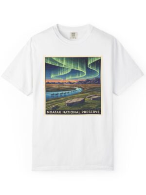 Noatak National Preserve WPA Style Unisex T-shirt