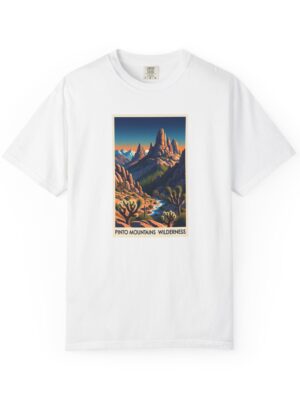 Pinto Mountains Wilderness WPA Style Unisex T-shirt