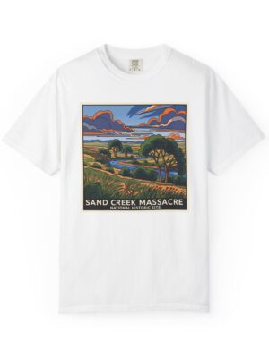 Sand Creek Massacre National Historic Site WPA Style Unisex T-shirt