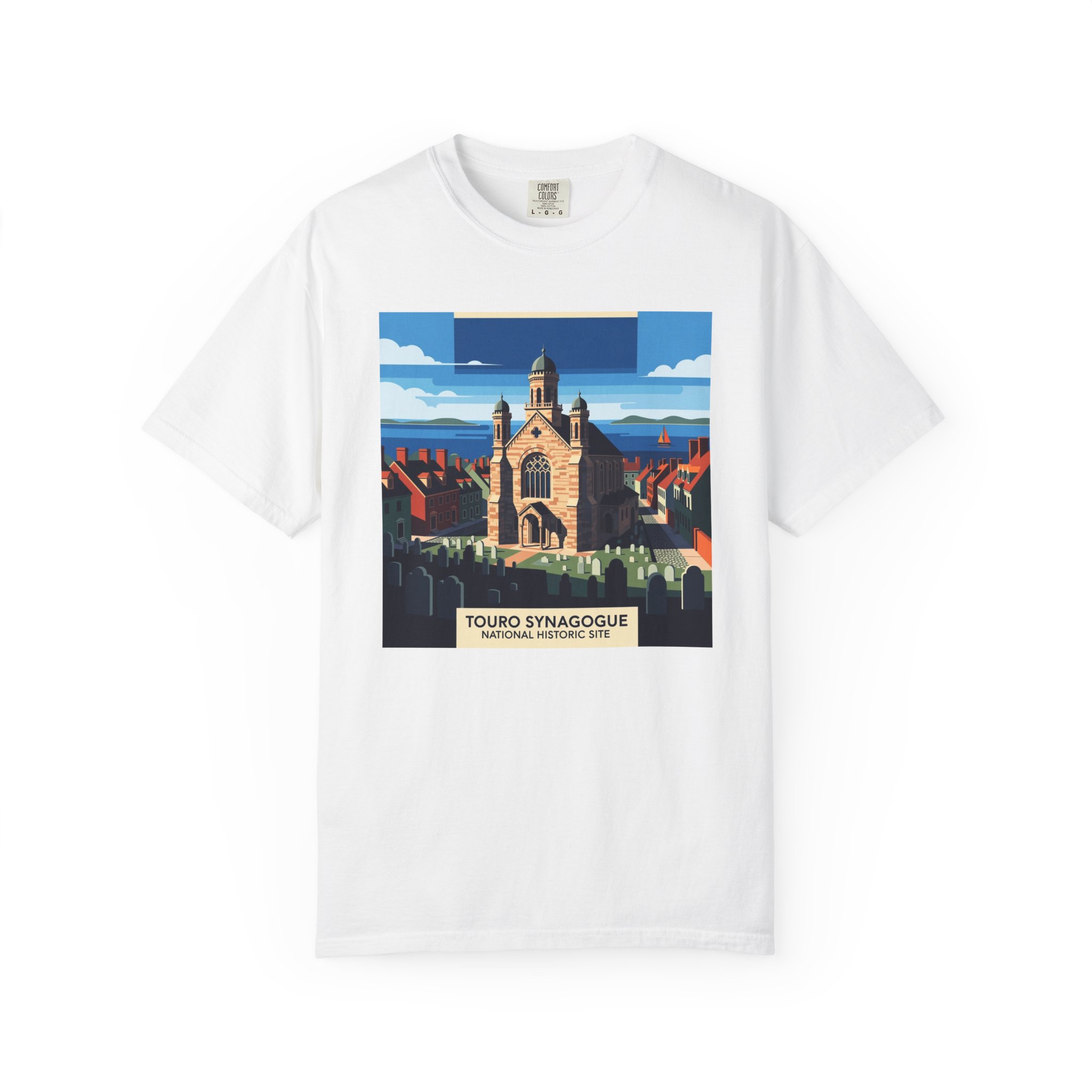 Touro Synagogue National Historic Site WPA Style Unisex T-shirt