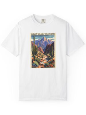 Mount Wilson Wilderness WPA Style Unisex T-shirt