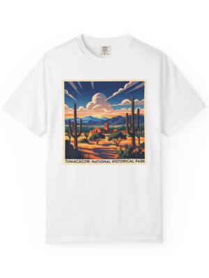 Tumacácori National Historical Park WPA Style Unisex T-shirt