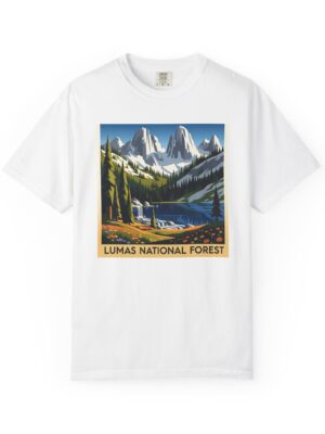 Plumas National Forest WPA Style Unisex T-shirt