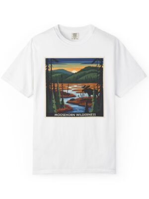 Moosehorn Wilderness WPA Style Unisex T-shirt